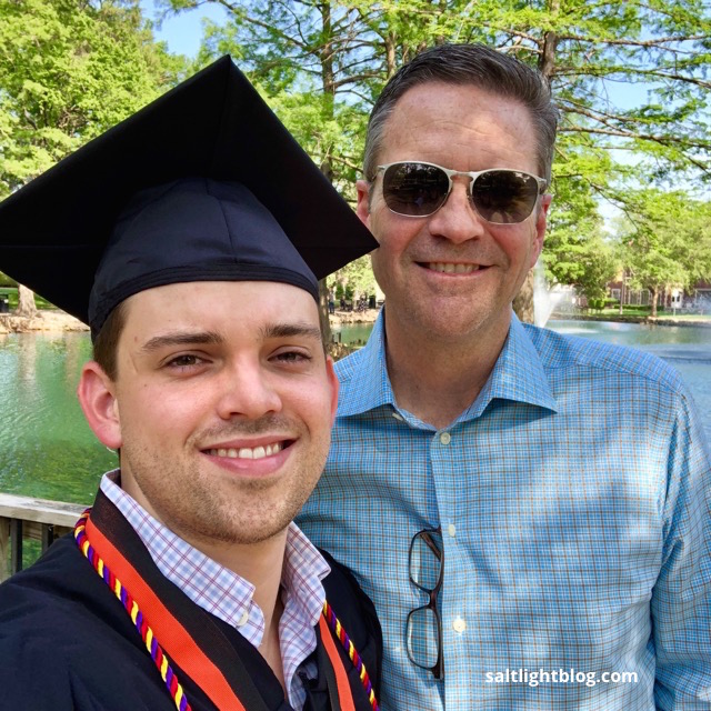 Alexander takes a Selfie with Dad College graduation at Oklahoma State Alexander takes a Selfie with Dad - College graduation at Oklahoma State